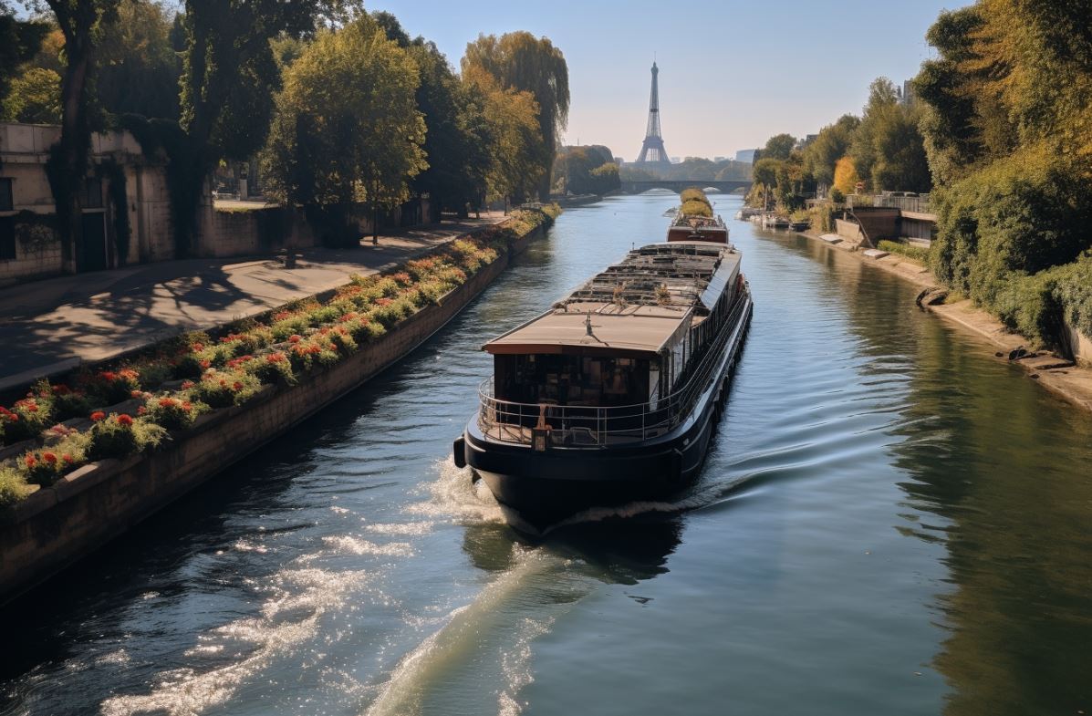 transport fluvial en France